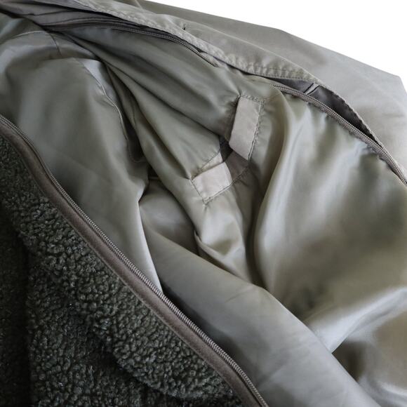 Free Country Mens Vintage Sherpa Lined Jacket Size XL Water Repellant Outerwear - Picture 9 of 13